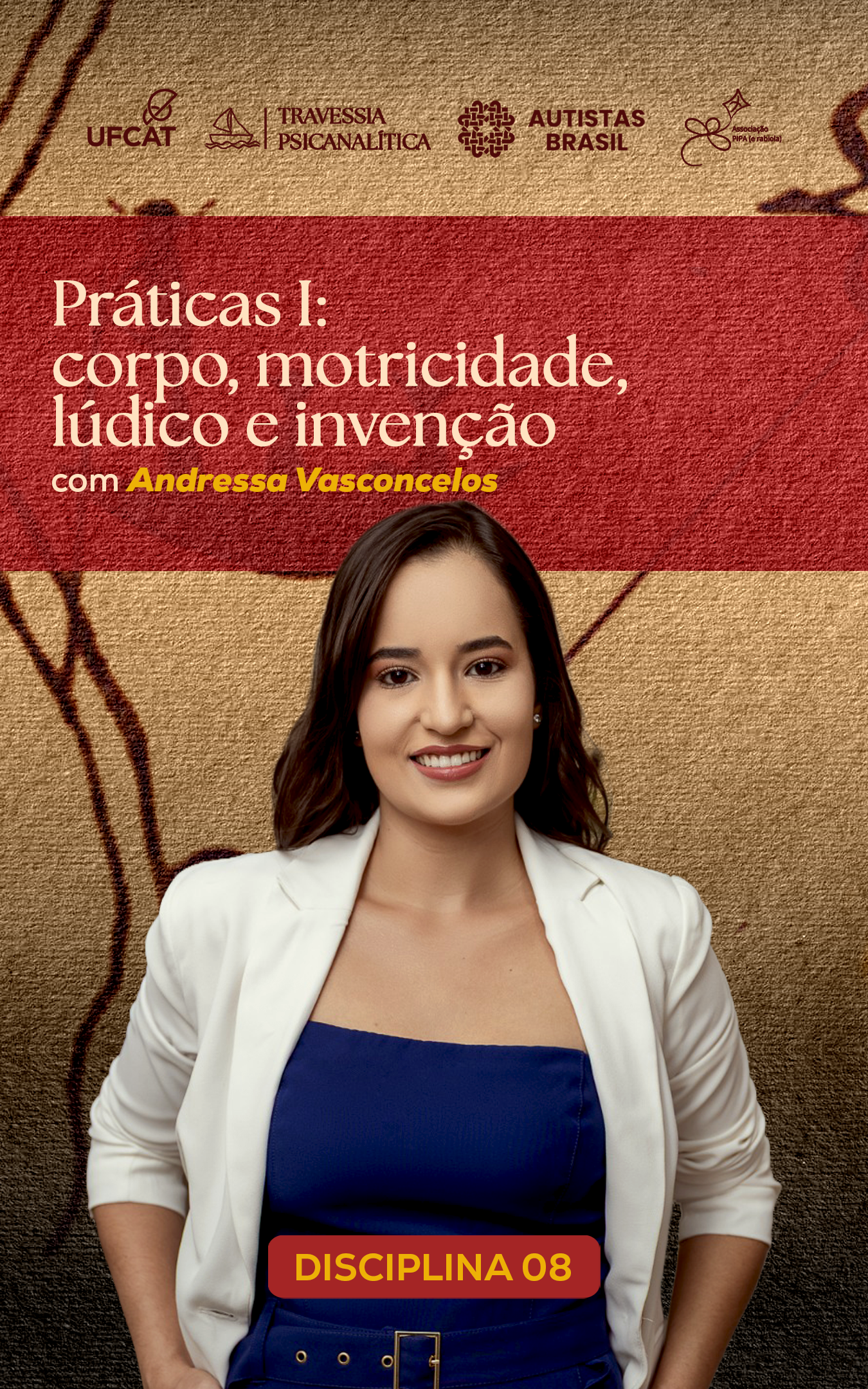 DISCIPLINA 08Corpo, sensorialidade, regulação do encontro e motricidade no trabalho do AT. O lúdico como via de aproximação, construção de laço e invenção. Manejo de objetos, ritmos, circuitos e brincadeiras. O AT na ampliação de repertórios de circulação, exploração e autonomia sem imposição de scripts normativos.