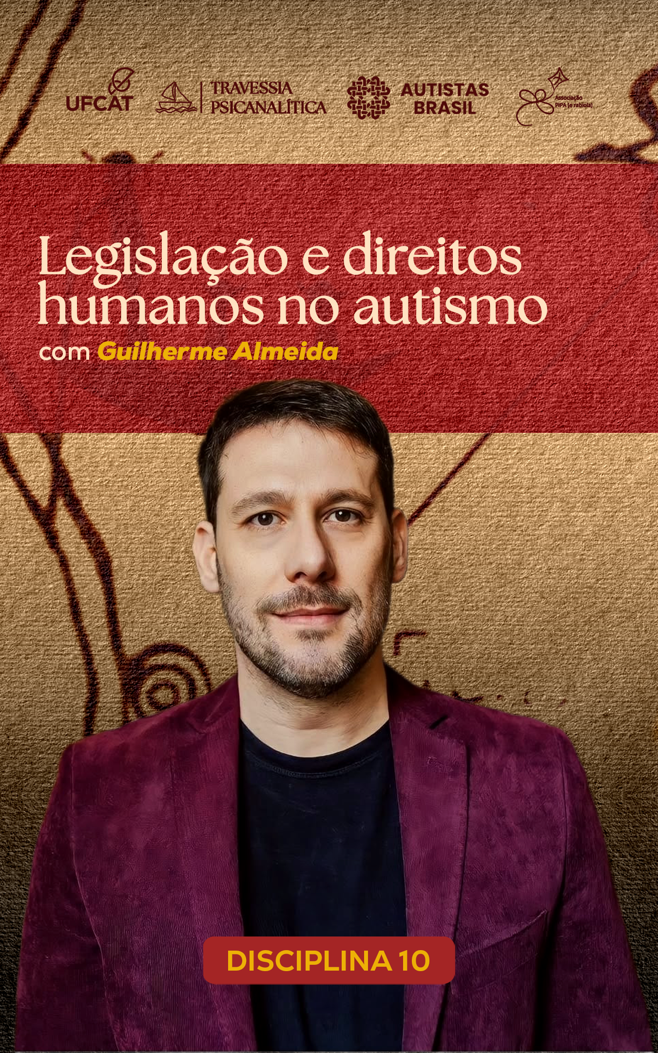 DISCIPLINA 10Marcos legais relativos ao autismo e às pessoas com deficiência. Convenção sobre os Direitos das Pessoas com Deficiência, dignidade, autonomia, participação ativa, inclusão comunitária e direito à educação. Políticas públicas de saúde, educação e assistência social. Crítica a práticas coercitivas e ao excesso de terapias.